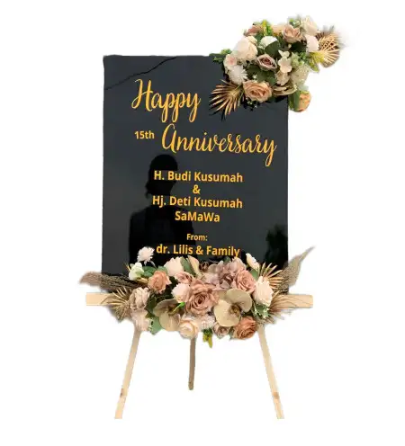 Papan Bunga Akrilik Banda Baro